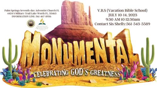 VBS July 10th-14th 2023